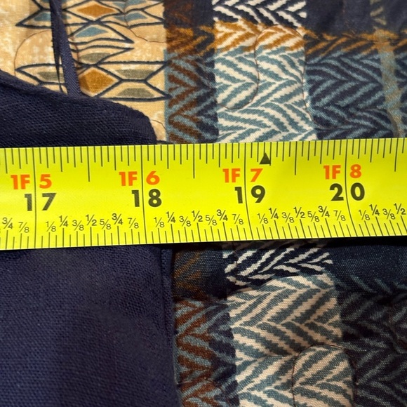 Altar'd State Dark Blue Tiered Halter
Neckline Mini Dress - Picture 10 of 12